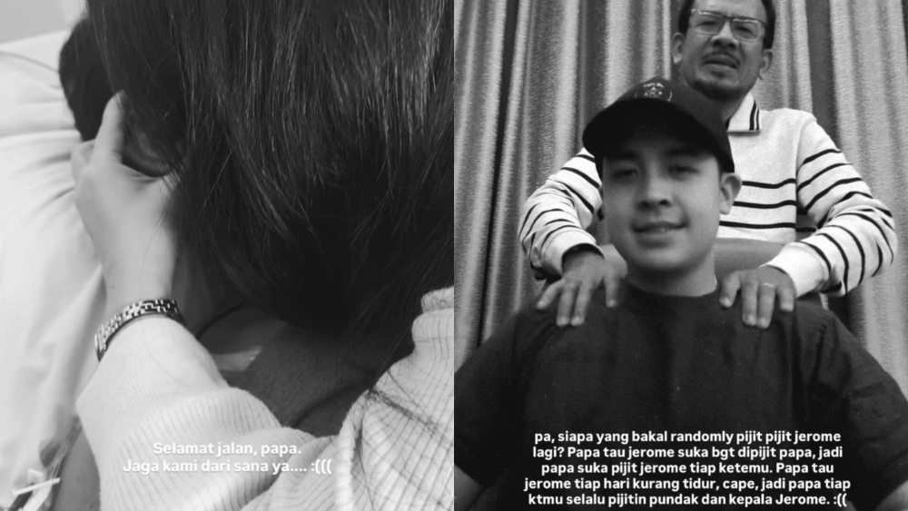 Jerome Polin unggah momen kebersamaannya dengan sang ayah tercinta [Instagram/@jeromepolin]